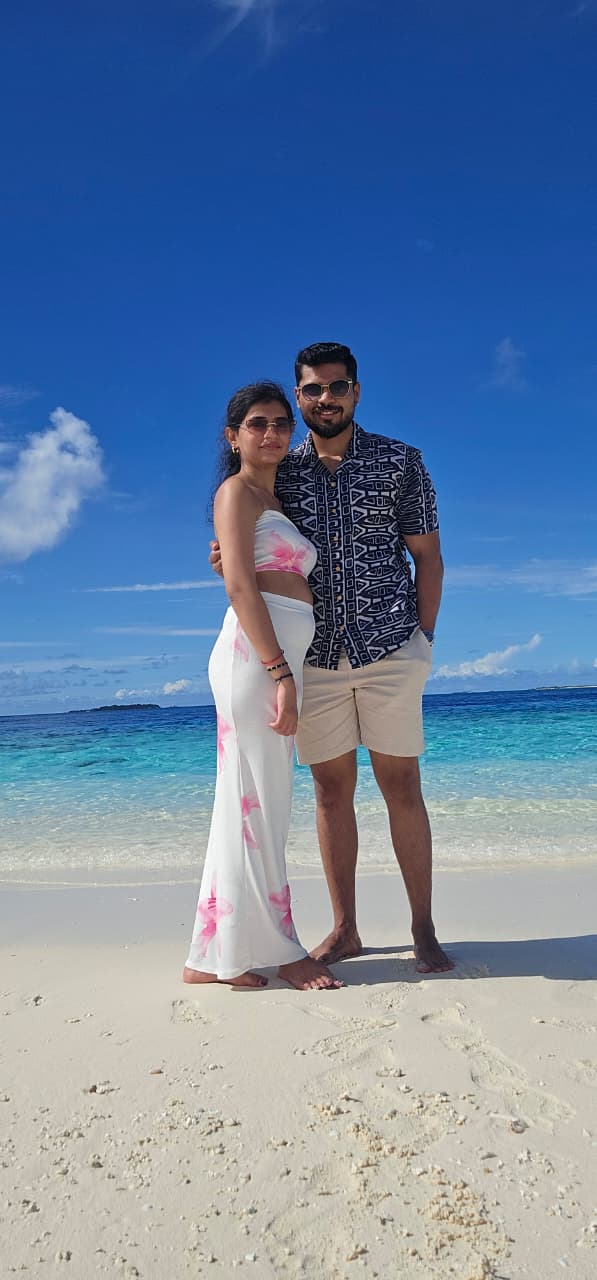 Aarti & Kunal — Maldives · Honeymoon with Axplorar Holidays