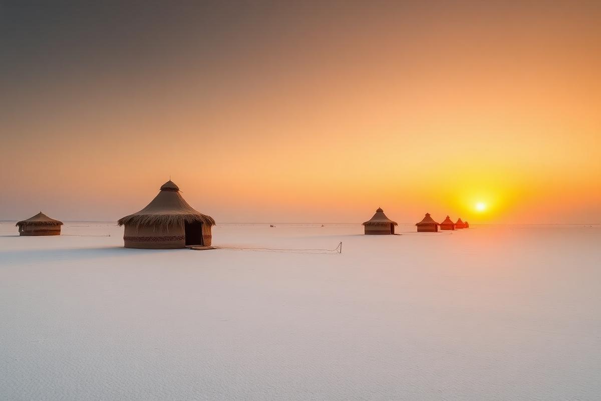 Gujarat — Rann & lions